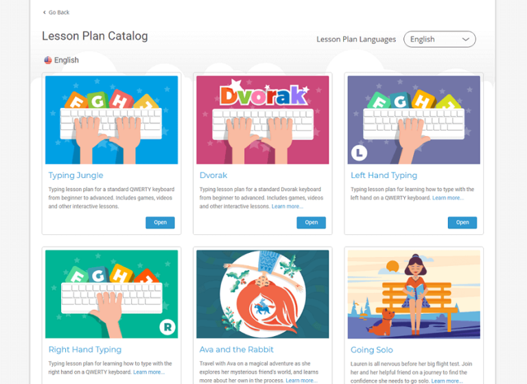 Typing Club Review Type to Learn at Home