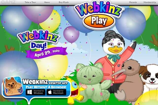 Webkinz – Play Games With Virtual Plush Toys and Pets