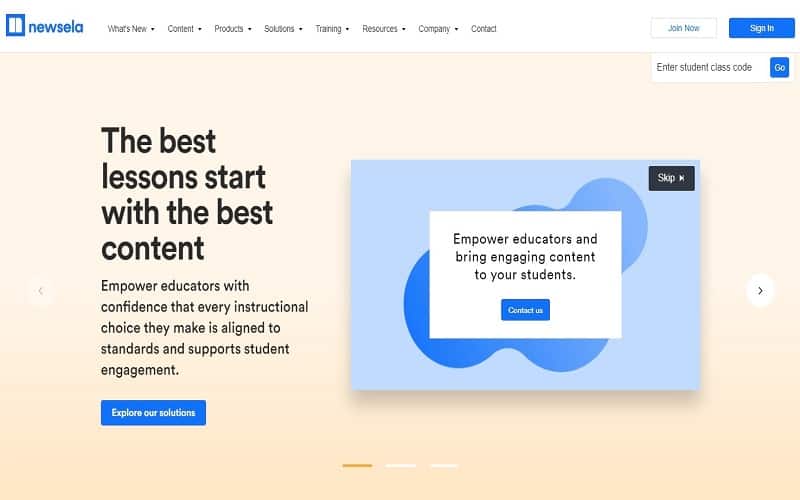 Make Learning Easy With Instructional Content Platform Newsela