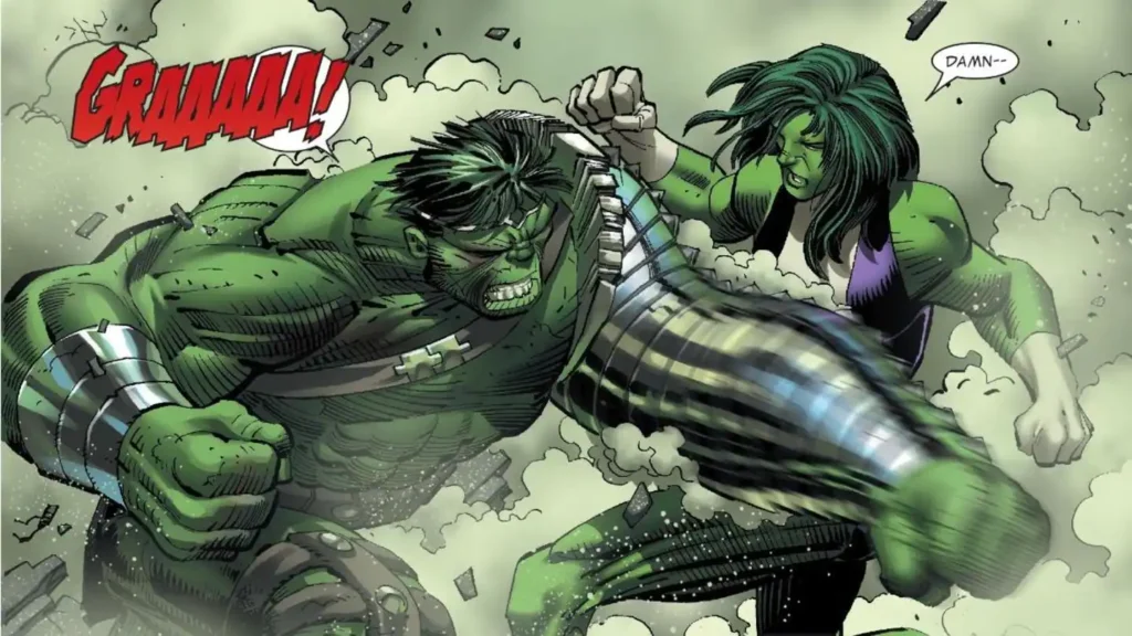 What is the difference between She Hulk and Marvel Hulk