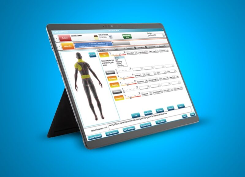 Chiropractic Software care plan